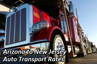 Arizona to New Jersey Auto Transport Shipping