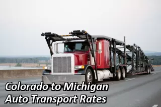 Colorado to Michigan Auto Transport Rates