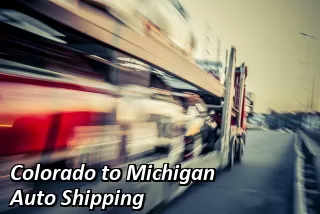 Colorado to Michigan Auto Transport